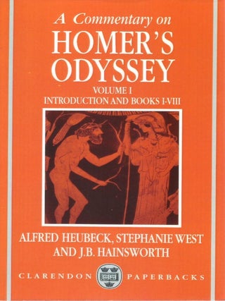 Item #00092533 A Commentary on Homer's Odyssey, Volume I: Introduction and Books I-VIII....