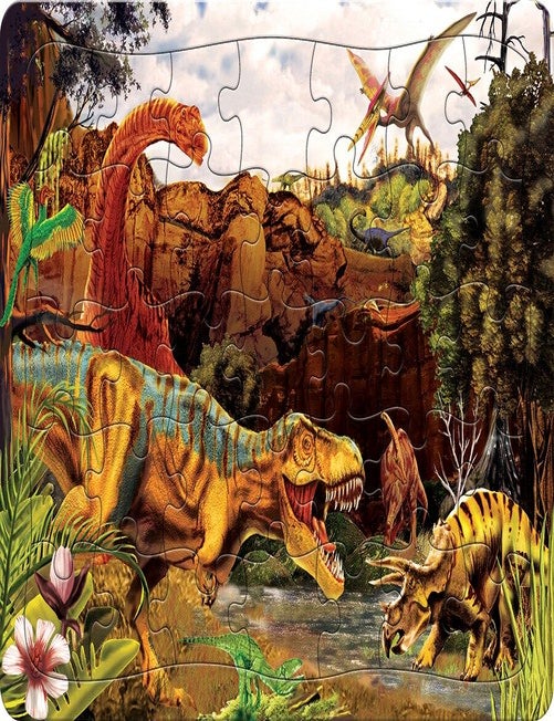 Item #00092617 Dino Story (Tray Puzzle)
