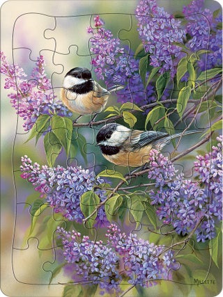 Item #00092619 Chickadee Duo (Tray Puzzle