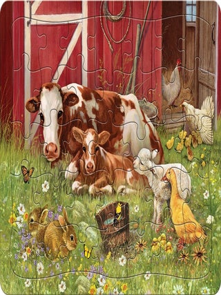 Item #00092623 Barnyard Family (Tray Puzzle