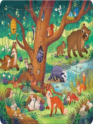 Item #00092626 Forest Scene (Tray Puzzle