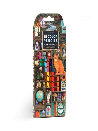 Item #00093113 Alchemist's Cabinet 12 Double-Sided Color Pencils