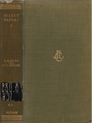 Select Papyri I: Private Affairs (Loeb Classical Library