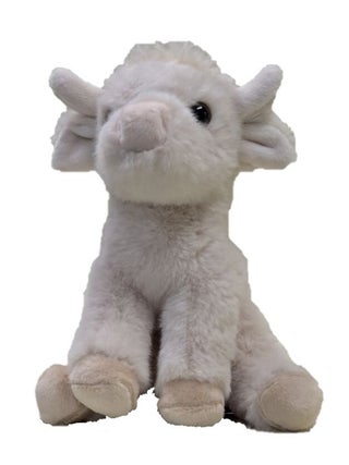 Cream Mini Highland Cow