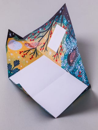 Harvest Moon Pigeons - Folding Letter Stationery