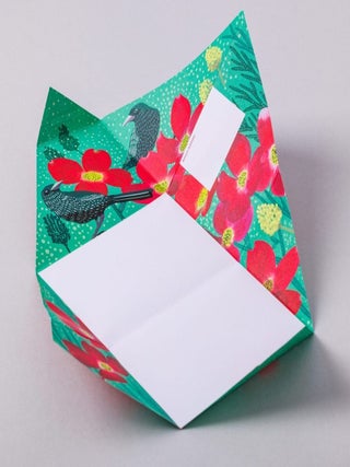 Dusk to Dawn Pigeons - Folding Letter Stationery