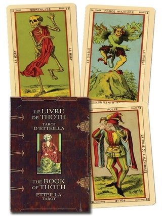 Item #00093252 Book of Thoth: Etteilla Tarot. Lo Scarabeo
