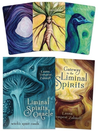 Item #00093257 Liminal Spirits Oracle. Laura Tempest Zakroff