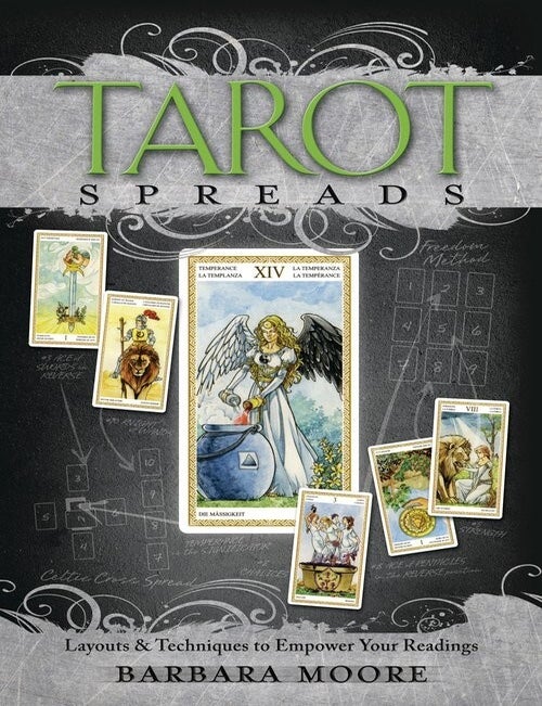 Item #00093481 Tarot Spreads. Barbara Moore.