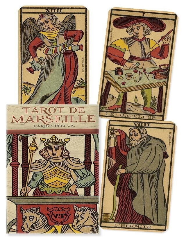 Item #00093491 Tarot de Marseille: Paris 1890