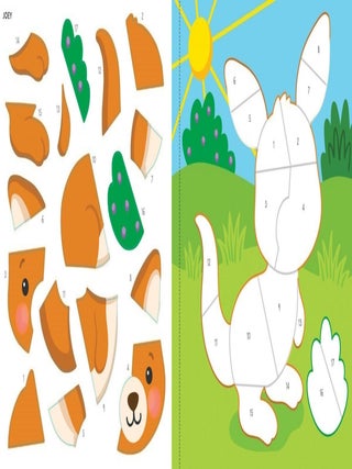 My First Color-by-Sticker Book - Baby Animals