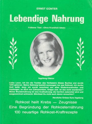 Item #00094053 Lebendige Nahrung. Ernst G&uuml;nter