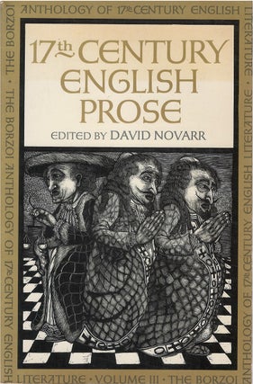 Item #026574 17th Century English Prose (The Borzoi Anthology of 17th Century English...