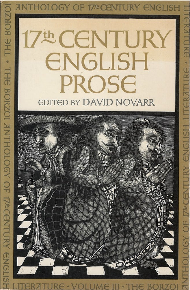 Item #026574 17th Century English Prose (The Borzoi Anthology of 17th Century English Literature). Borzoi Anthology of 17th Century, David Novarr.