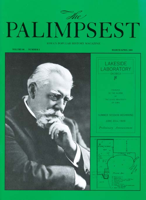 Item #028520 The Palimpsest - Volume 66 Number 2 - March-April 1985. Mary K. Fredericksen.