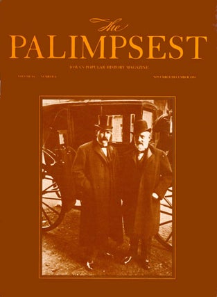 Item #028555 The Palimpsest - Volume 64 Number 6 - November-December 1983. Mary K. Fredericksen