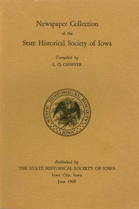 Item #029473 Newspaper Collection of the State Historical Society of Iowa. L. O. Cheever