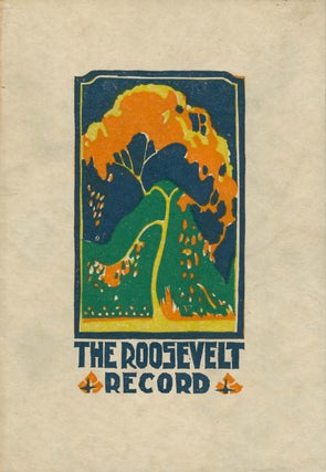 Item #030397 The Roosevelt Record (Vol 4 No 1, Nov 1925). Dahl Mr