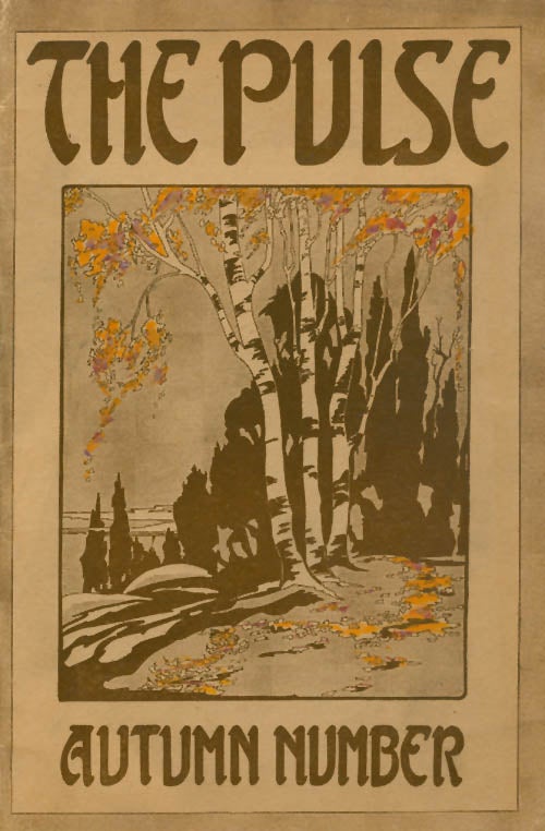Item #030960 The Pulse - Volume XXIV, Number 1 - October 1923 (Washington High School - Cedar Rapids Iowa). William Thompson, Cecilia Kohl, William Murfree.