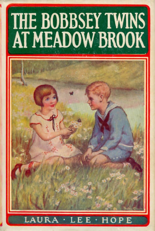 Item #035118 The Bobbsey Twins at Meadow Brook. Laura Lee Hope.