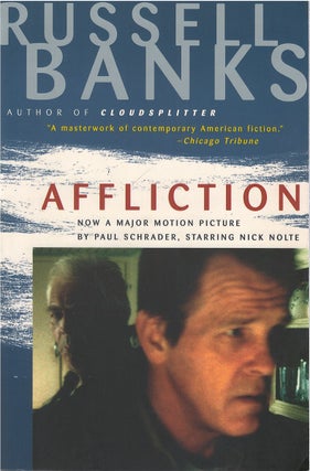 Item #039073 Affliction. Russell Banks