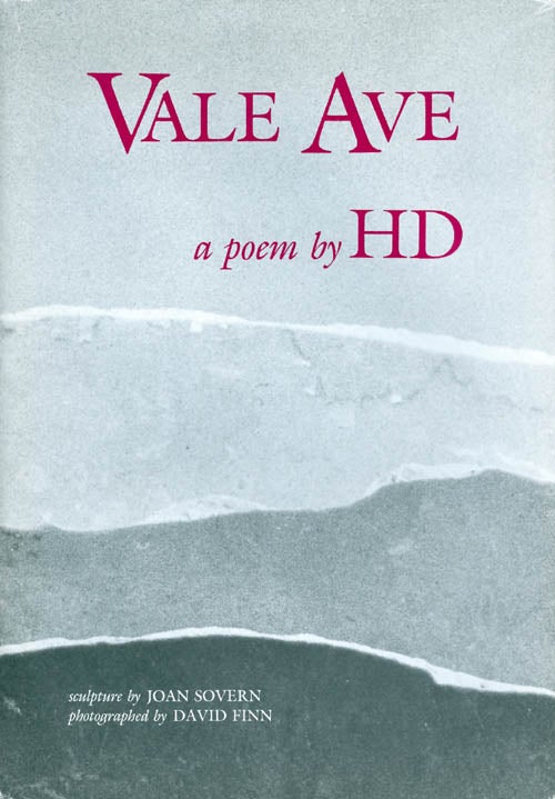 Item #039826 Vale Ave: A Poem. Hilda Doolittle, H. D.