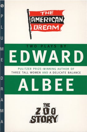 Item #039944 The American Dream - and - The Zoo Story. Edward Albee