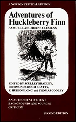 Item #042150 Adventures of Huckleberry Finn (3rd Norton Critical Edition). Mark Twain