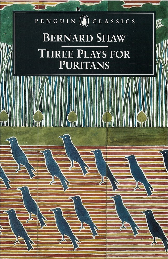 Item #042360 Three Plays for Puritans (Bernard Shaw Library). George Bernard Shaw.