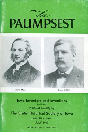 Item #042395 The Palimpsest - Volume 50 Number 7 - July 1969. William J. Petersen