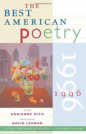 Item #043536 The Best American Poetry 1996. Best American Series, Adrienne Rich