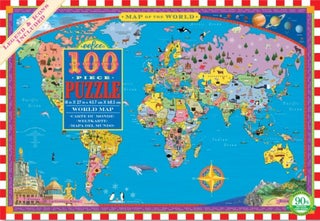 Item #043744 World Map. Saxton Freymann