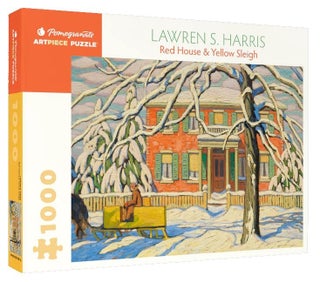 Item #043761 Red House and Yellow Sleigh. Lawren S. Harris