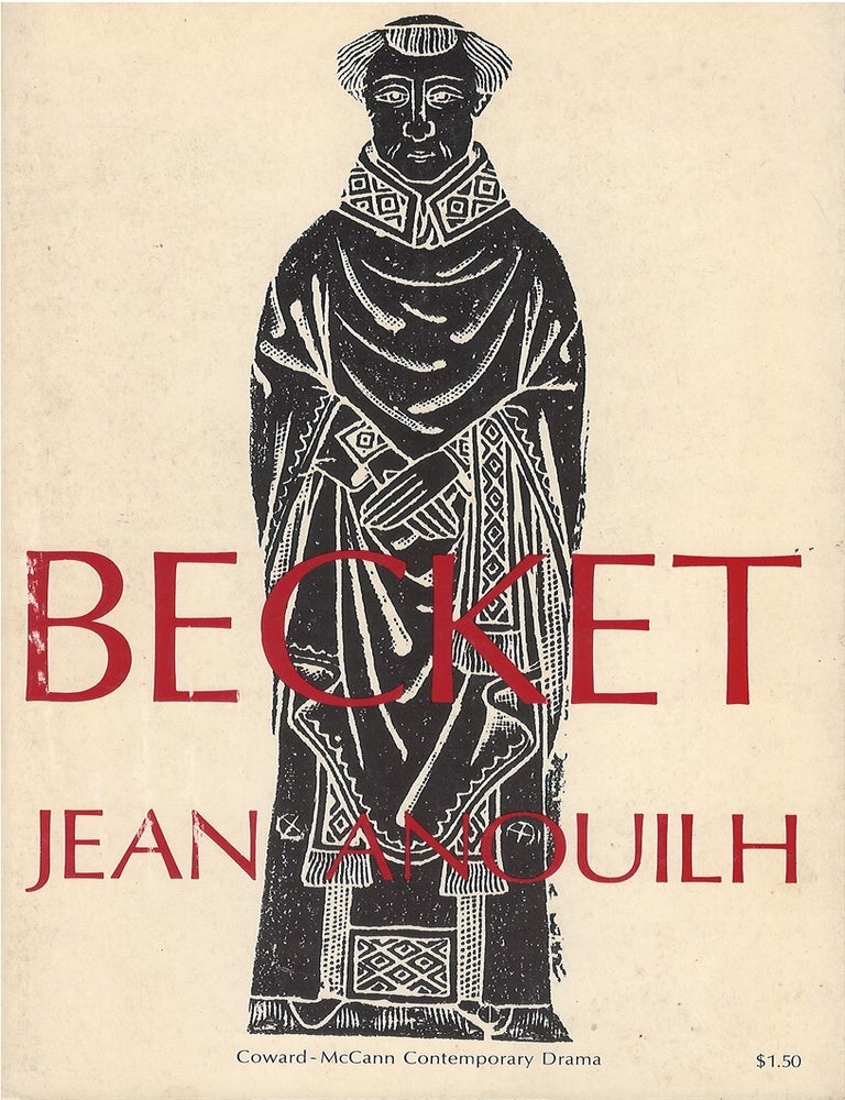 Item #043927 Becket. Jean Anouilh.