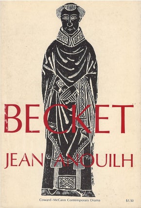 Item #043927 Becket. Jean Anouilh