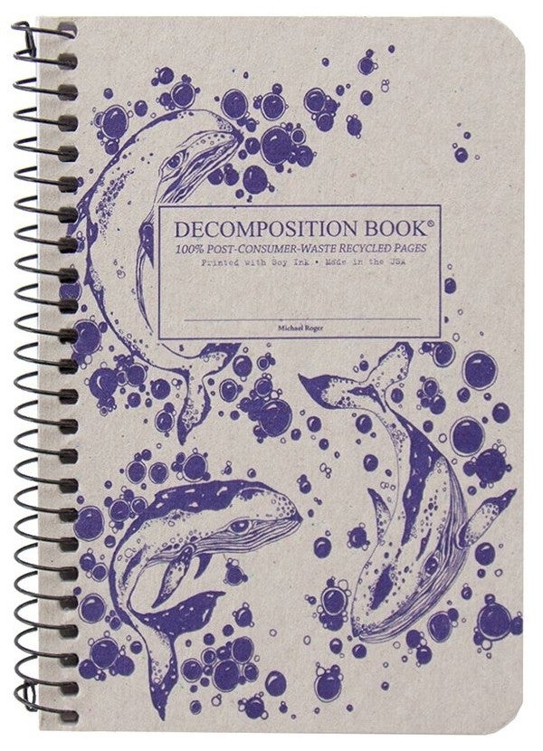 Item #043995 Humpback Whales (College-ruled pocket notebook)