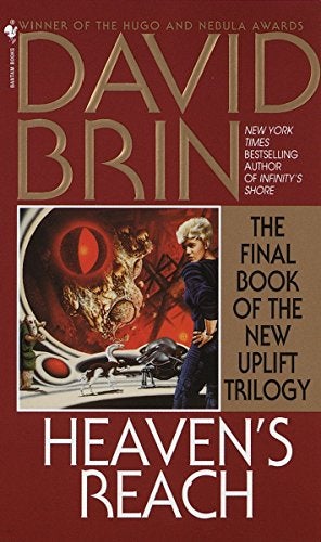 Item #044002 Heaven's Reach (The Second Uplift Trilogy #3). David Brin.