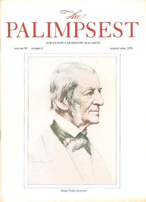 Item #044491 The Palimpsest - Volume 59 Number 2 - March/April 1978. Charles Phillips.