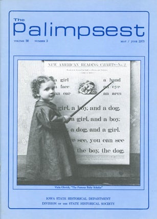 Item #044504 The Palimpsest - Volume 56 Number 3 - May/June 1975. L. Edward Purcell