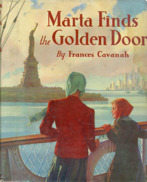 Item #044539 Marta Finds the Golden Door. Frances Cavanah.