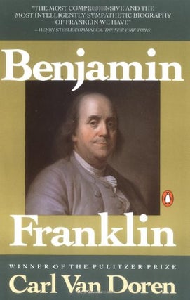 Item #044558 Benjamin Franklin. Carl Van Doren