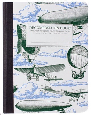 Item #044582 Airships (College-ruled notebook