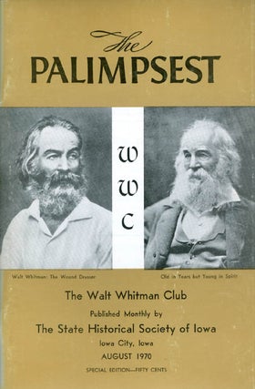 Item #044623 The Palimpsest - Volume 51 Number 8 - August 1970. William J. Petersen