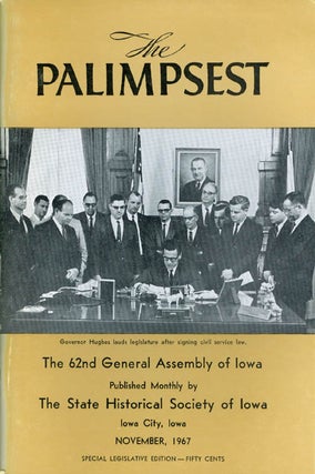 Item #044650 The Palimpsest - Volume 48 Number 11 - November 1967. William J. Petersen