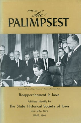 Item #044714 The Palimpsest - Volume 45 Number 6 - June 1964. William J. Petersen