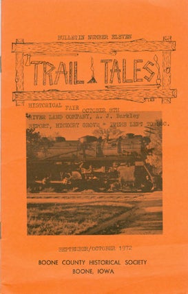 Item #044849 Trail Tales: Bulletin Number Eleven (September / October 1972). Edward H. Meyers