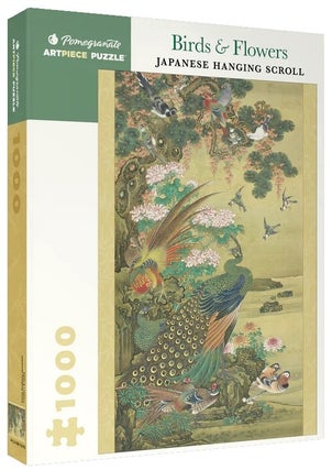Item #045105 Birds & Flowers: Japanese Hanging Scroll