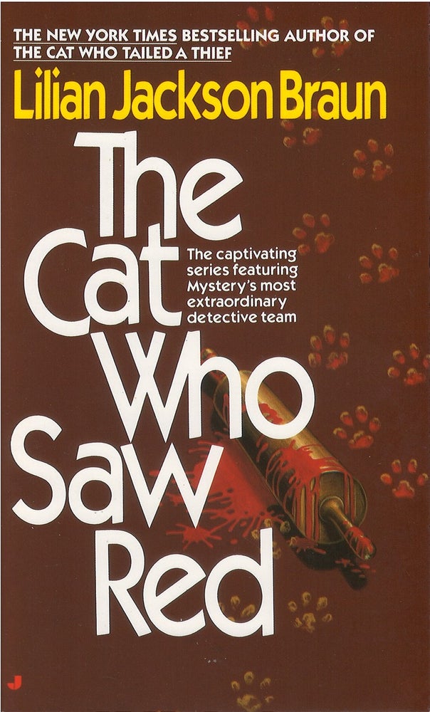 Item #045358 The Cat Who Saw Red. Lilian Jackson Braun.