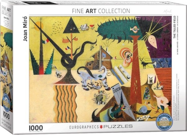 Item #045623 The Tilled Field. Joan Miró.