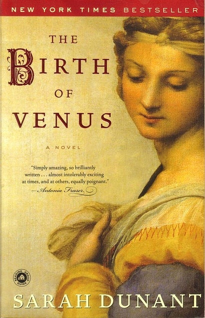 Item #045849 The Birth of Venus. Sarah Dunant.